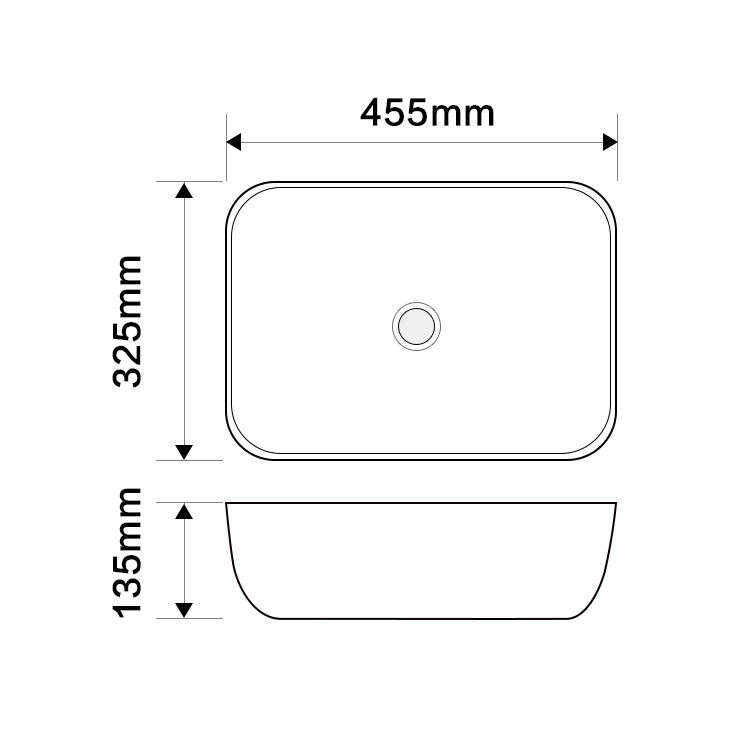 luxury customized pattern high end modern made in China marble top basin supplier