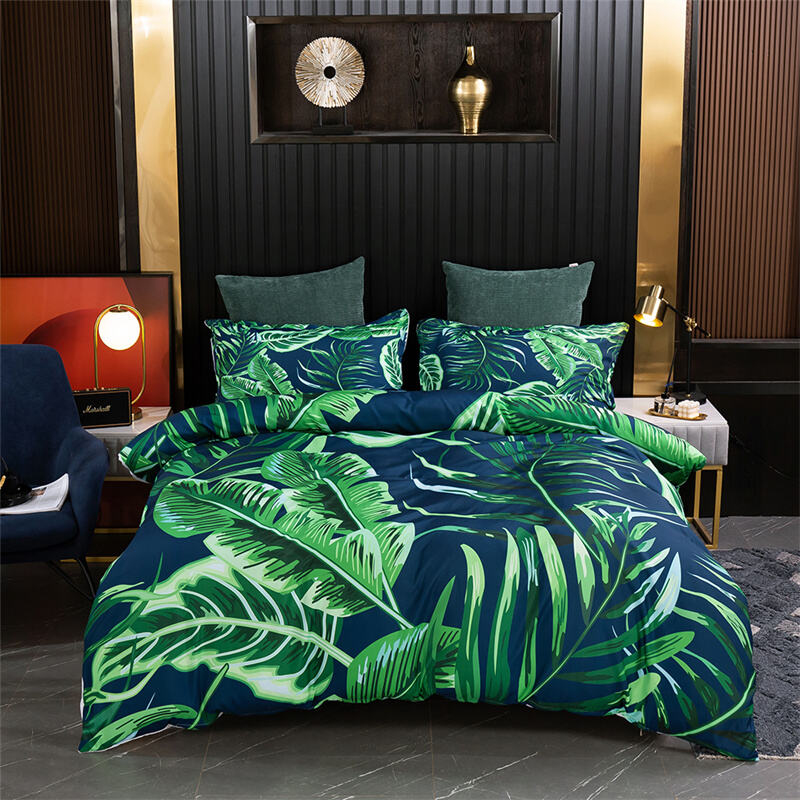 Custom pattern 3D Printed quilt cover bedsheets bedding set for bedroom details