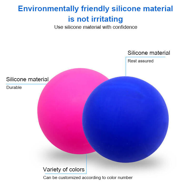 Customization Rubber Silicone Hand Massage Balls manufacture