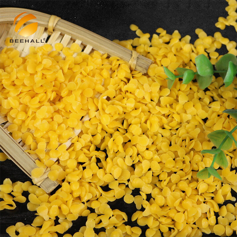 Pure Yellow Beeswax Pellets