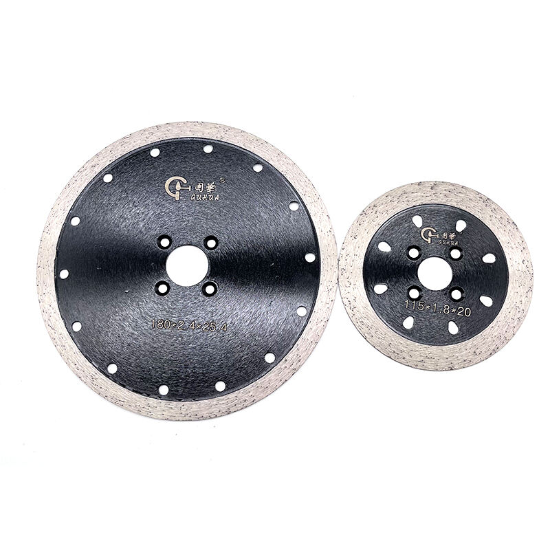 GuHua Factory Wholesale Sintered T Type Blade Diamond Marble Granite Tile Saw Blade Cutting Disc details