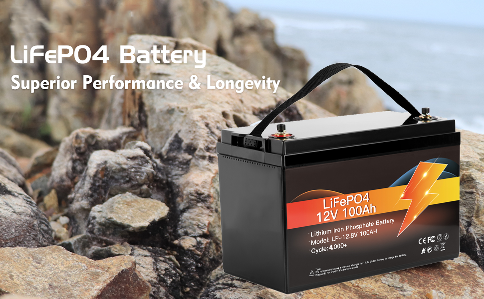 Avepower LiFePO4 Solar Energy Battery 12.8V 100Ah Lifepo4 Batteries 12V Lithium ion Battery Pack factory