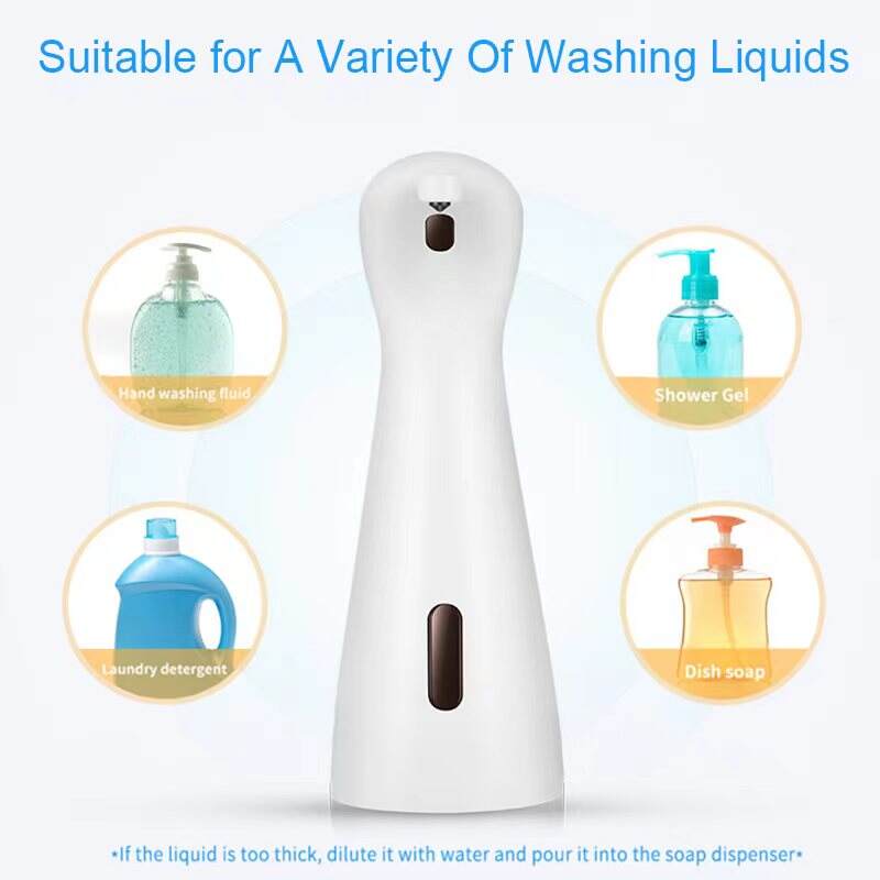 Automatic Soap Dispenser Electric Touchless Infrared Sensor Soap Dispenser Kitchen Bathroom Dish Liquid Auto Hand Soap Dispenser factory