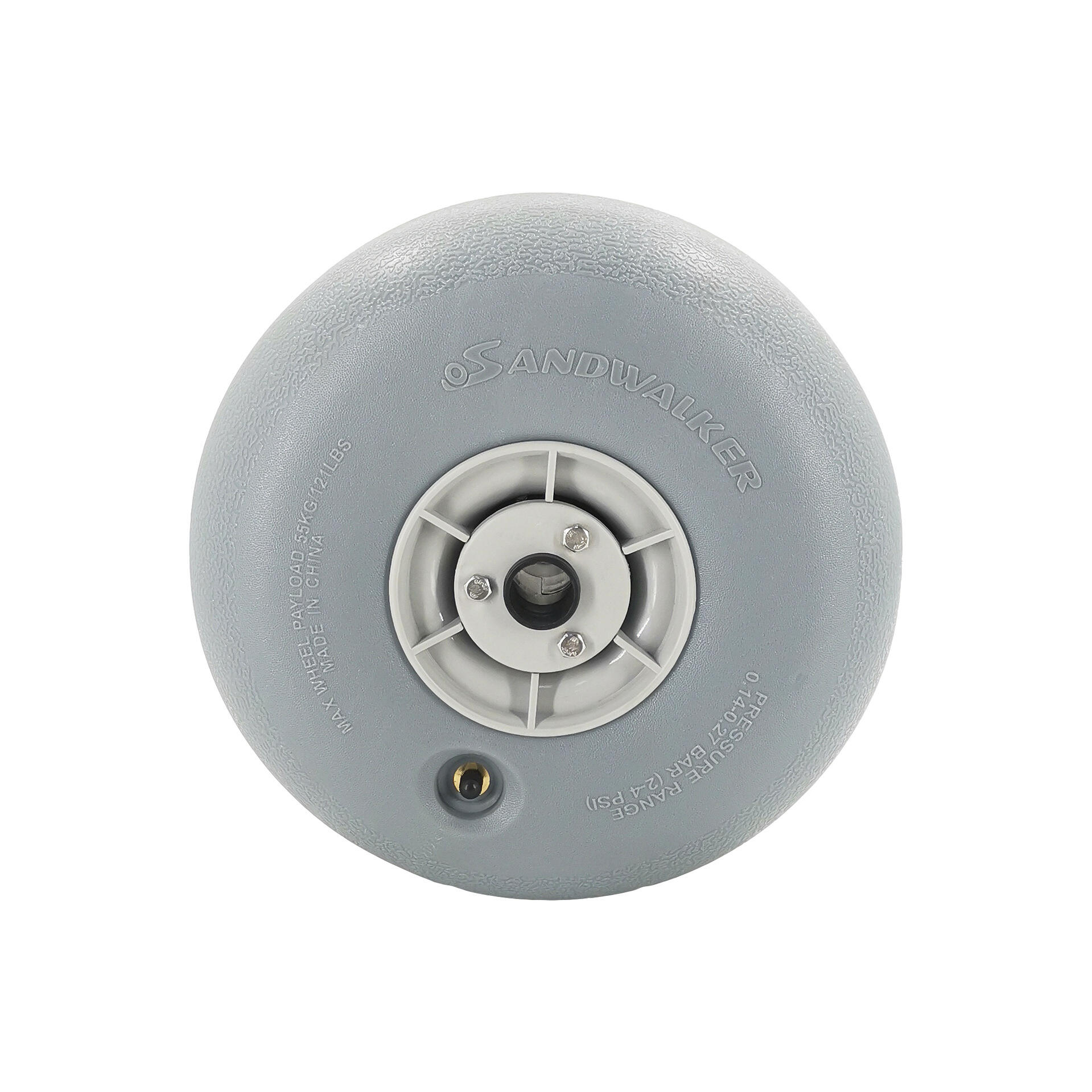 New 9-Inch PU Infused Beach Wheel Portable and Durable Inflatable Wheel for Outdoor Adventures supplier