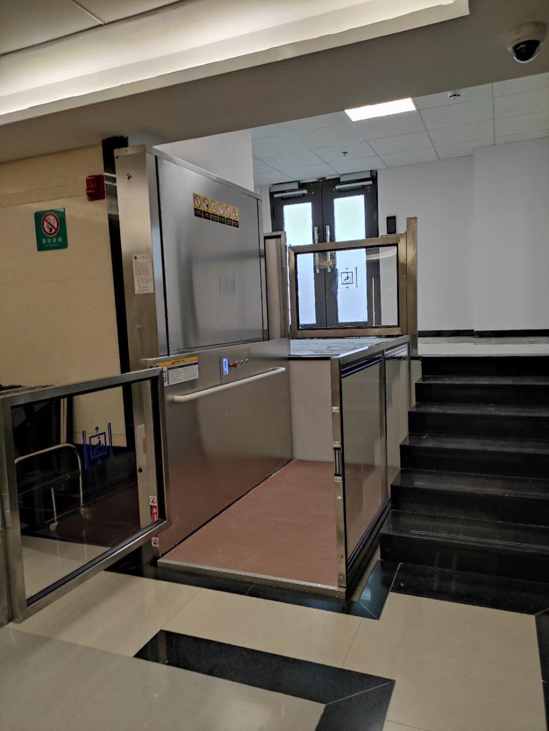 Professional Manufacturer Innovations Disability wheelchair elevator lifting platform wheelchair lift details