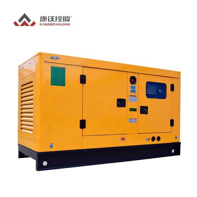 オリジナルディーゼル発電機セット 25kVA 30kVA 40kVA 50kVA サイレントエンクロージャ付きロシアフィリピンスタンバイ電源工場として