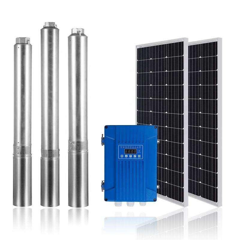 Pompe Solaire Submersible Brushless Dc Pump Solar Water for Deep Well factory