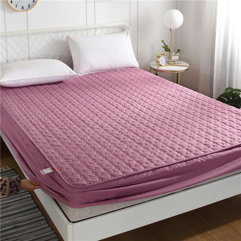 High Quality Mattress Topper Soft Alternative Microfiber Bed Sheet Fill Mattress Cover Protector factory