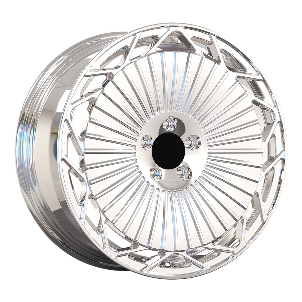 Car Parts Alloy Wheel Rim Aluminum T6061-T6 Rim Concave Fine Polished Forged Wheels Monoblock 5x112 19 for Mercedes-Benz Maybach manufacture