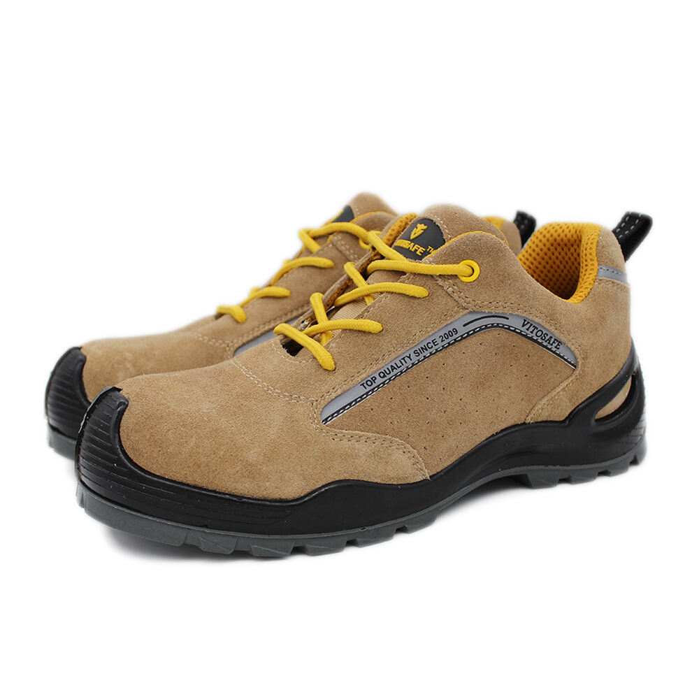 Men Non-slip Steel Toe Laboratory Protective Security Industrial Safety Shoes for Work supplier