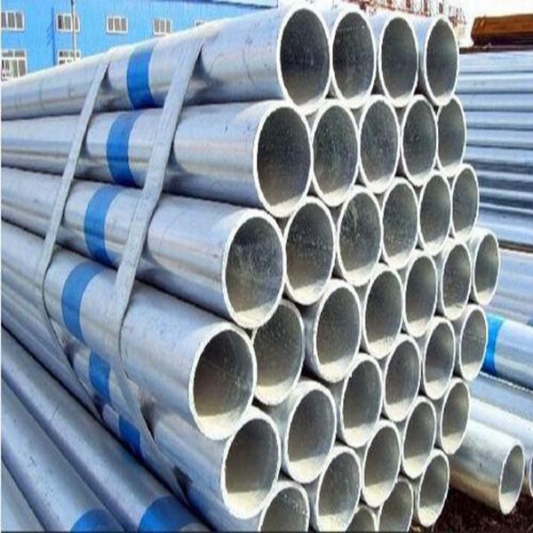 Gi Pipe and Tube HDG Erw Pipe Galvanized Tube Hollow Section Round Galvanized Welded Steel Pipe Price manufacture