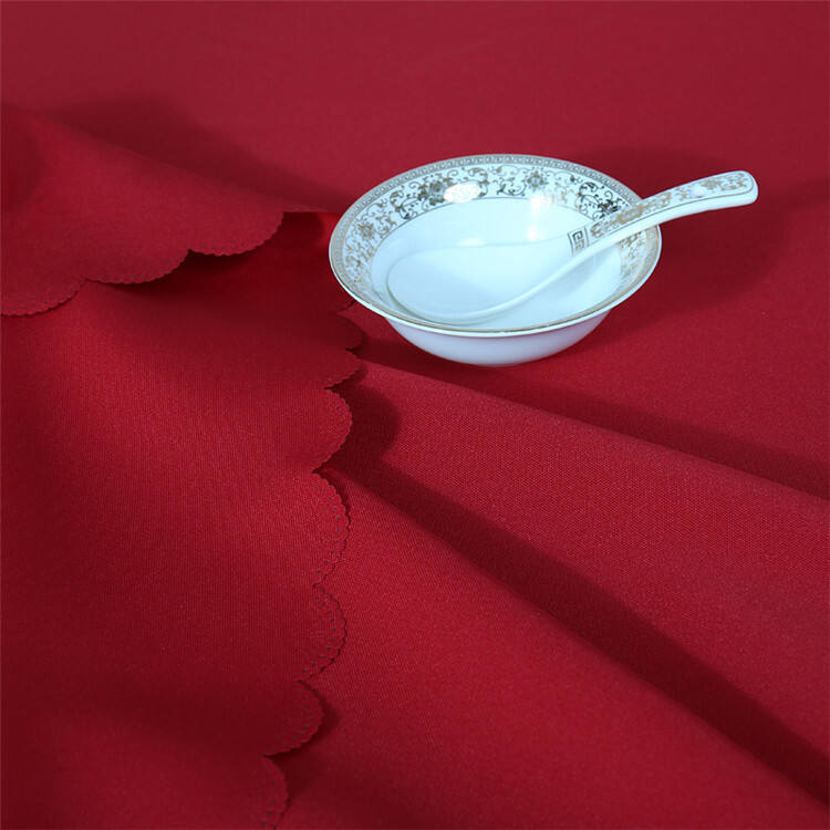 Luxury spandex wedding custom tablecloth hotel restaurant party table cover tafelkleed nappe de table