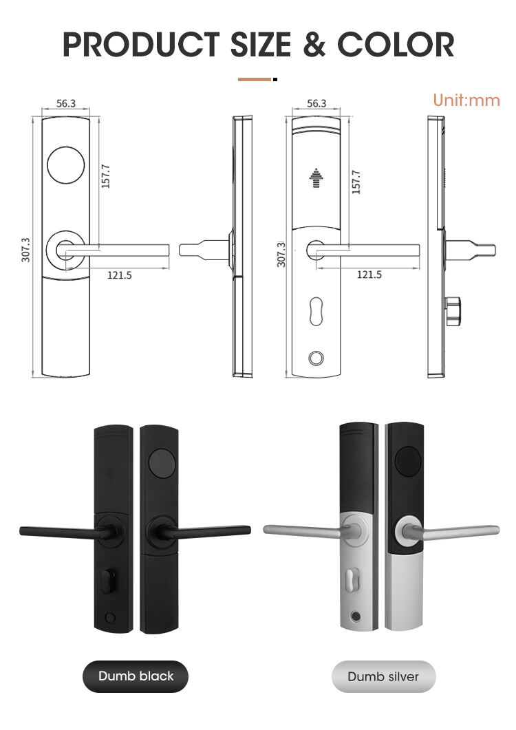 Locstar Room Deadbolt Electronic For Door Hotel Lock details