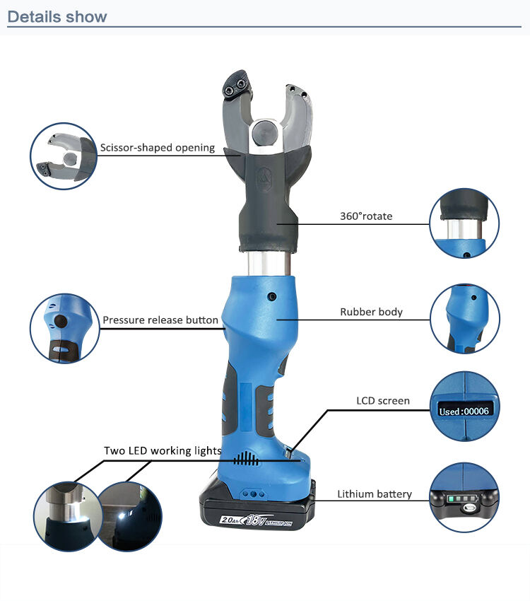 ECT-30MC Battery Powered Mini Cutting Tool 6t details