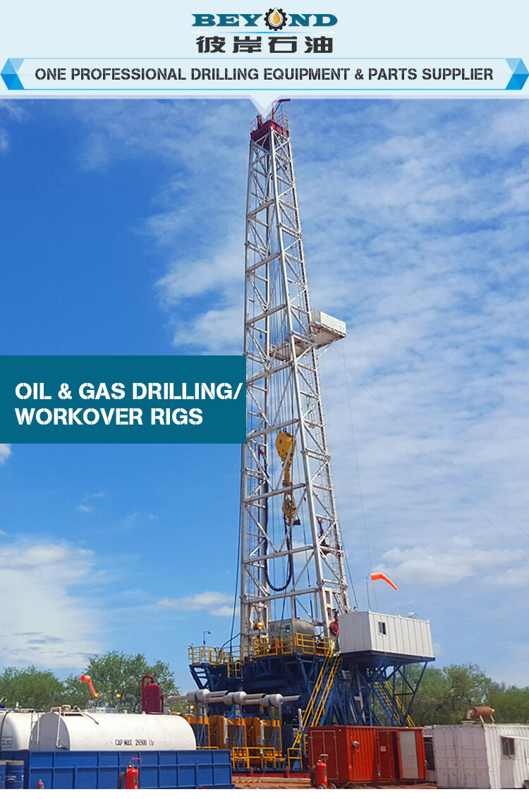 ZJ-70 2000HP Skid-mounted Drilling Rig For Oilfield workover rig oil well drilling rigs details