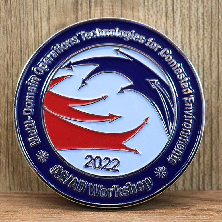 Chinese Factory Wholesale Low Price Custom Metal Challenge Coin manufacture