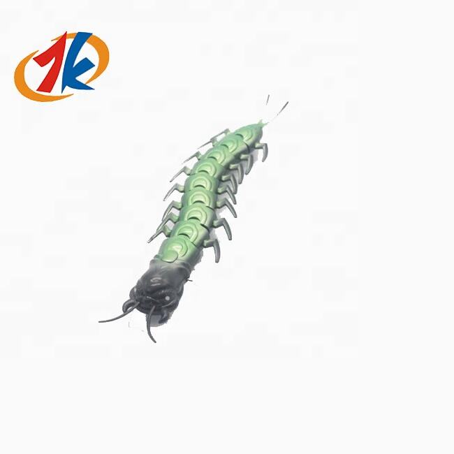 2024 new game set promotion toys plastic wind up worm toy centipede shape funny toys supplier