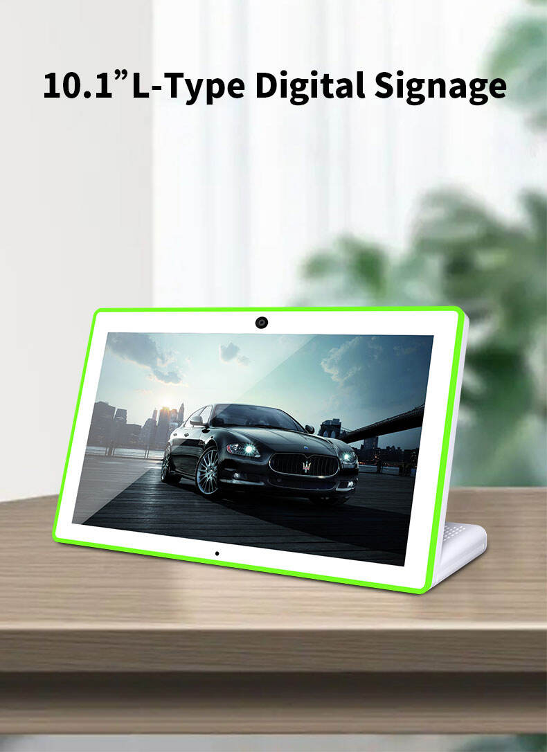 RK3288 Android 8.1 IPS 10 Points Touch Screen Feedback L Type 10 Inch Tablet PC for Bank Hotel Restaurant Taxi supplier