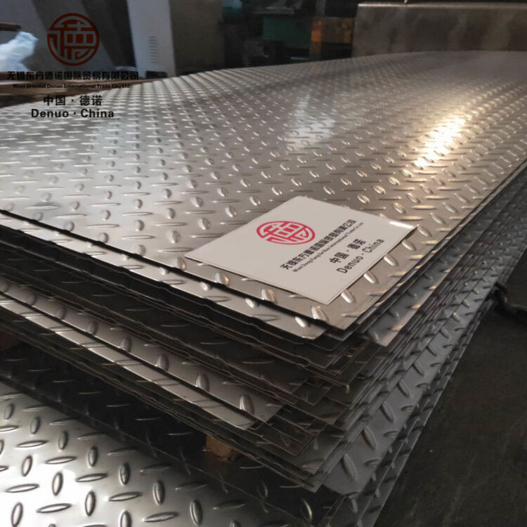 Stainless Steel  Pattern Plate 301 304 316 Anti Skid Diamond/Tread Chequered /Embossed Checkered Stainless Steel Sheet details