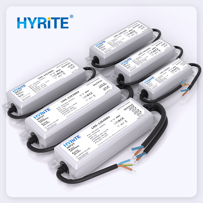 Compact size, IP67 outdoor waterproof, output parallel connection allowed for signage, architectural light applications