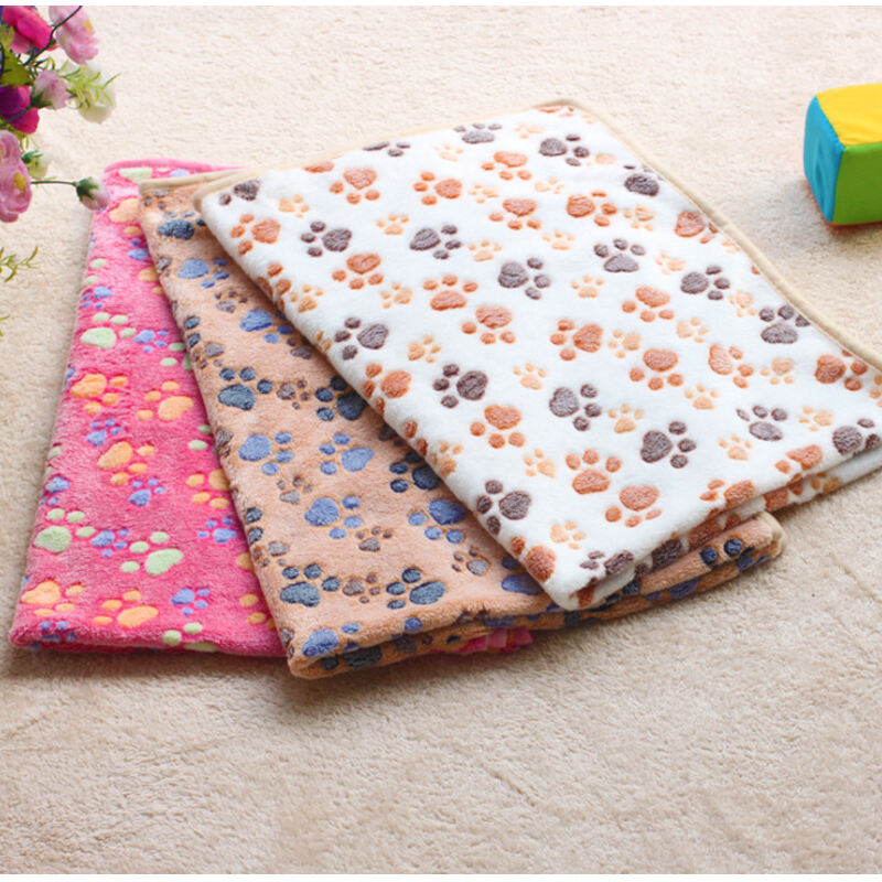 Wholesale Custom Printed Soft Plush Pet Blanket Coral Fleece Dog Blanket factory