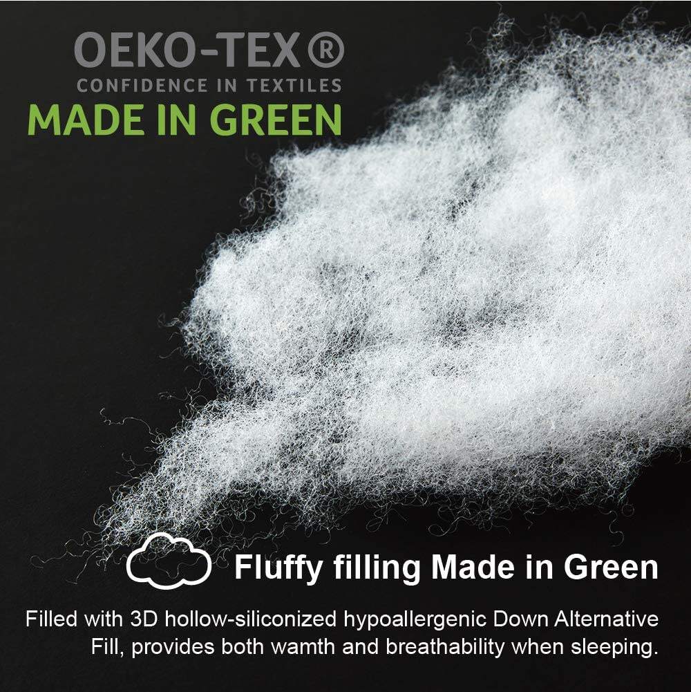 Oeko-Tex and BSCI Cheap All Seasons Anti Mite Solid Bedding Reversible Down Alternative Comforter For Adult manufacture