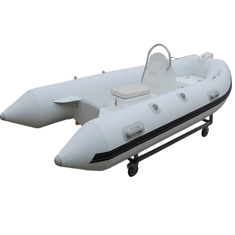 Fiberglass 3.5m Inflatable Jet Ski Speed Boat 350 With Motor factory