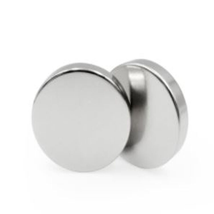 Round Shaped Disc Neodymium Flat Thin Magnets supplier