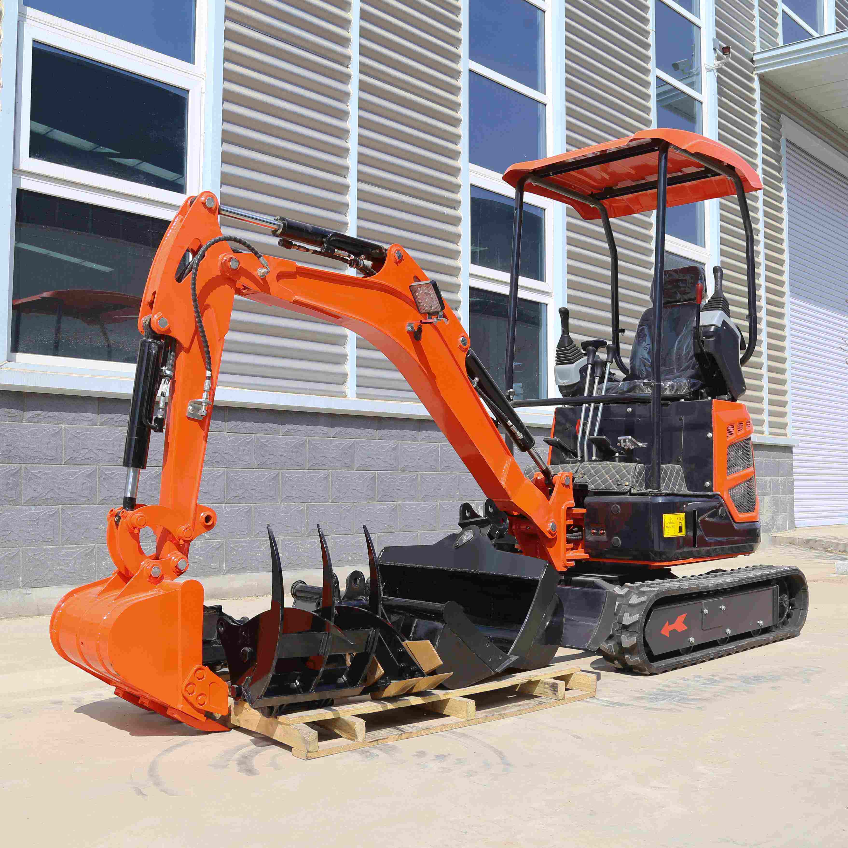 WY18plus Free shipping! small excavator  factory wholesale excavator mini kubota engine mini digger  for sale