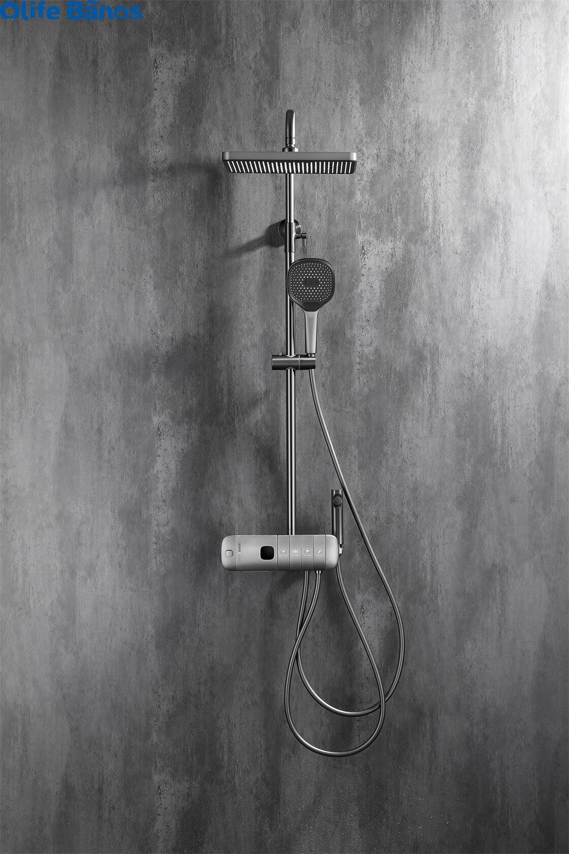 Thermostatic Shower System With 4 Independent Buttons And 4 Water Outlet Modes factory