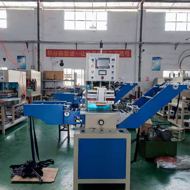 High frequency ribbon embossing machine