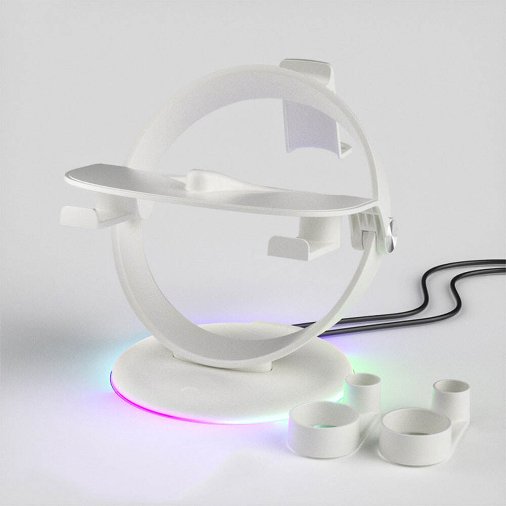 Rgb Led Light Stand Holder Bracket Rest For Apple Vision Pro Vr Headset Headband supplier
