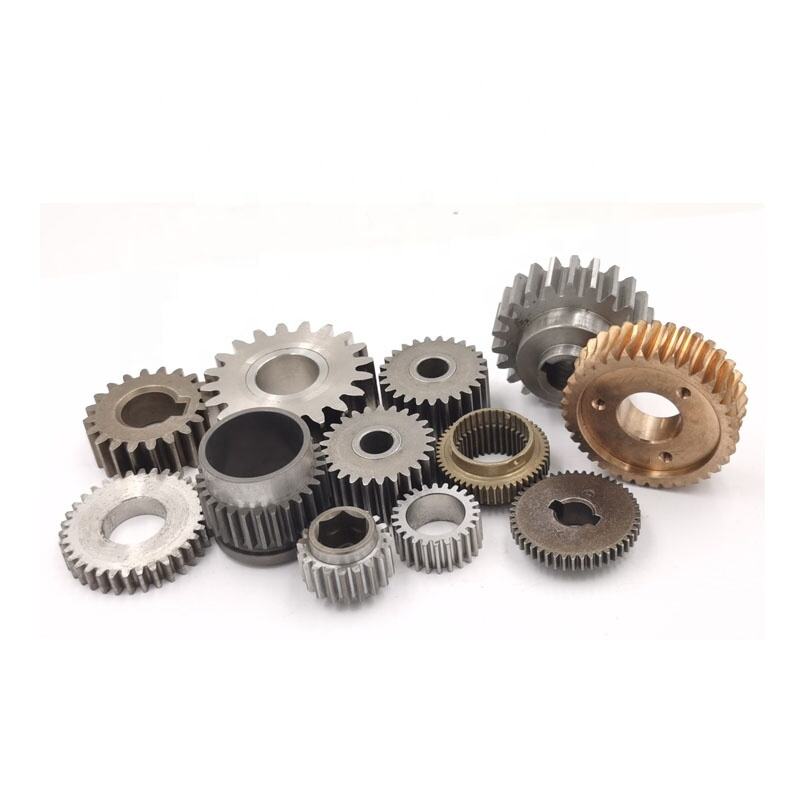 Sản xuất bánh răng tùy chỉnh Sản xuất luyện kim bột Miter Spur Gear thiêu kết