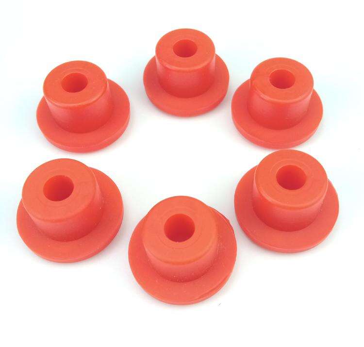 Colored Rubber silicone plug Customized details