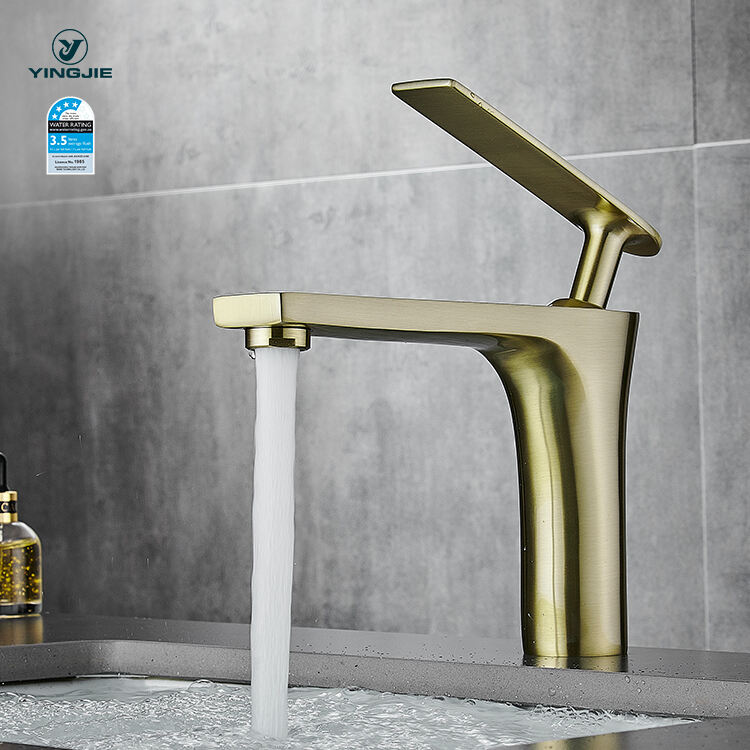 modern black hot and cold water mixer bathroom sink faucets for hotel project