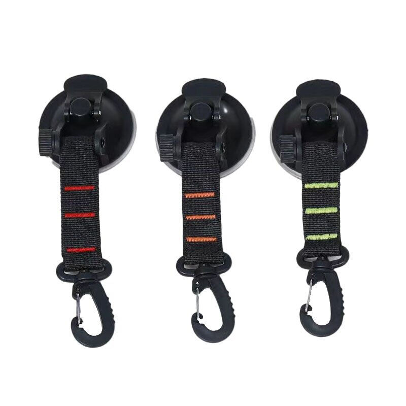 Suction Cup Hook Outdoor   urable Reusable Universal Metal Glas Surface  Automobile Camping Hiking Suction Cup Anchor supplier