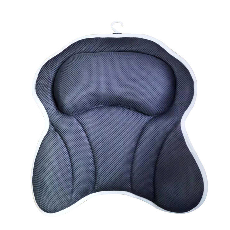 4D Air Mesh Thick Soft Bathtub Pillow Back Neck Support Pillow, Spa Cushion for Tub Relaxing Headrest Bath Pillow details