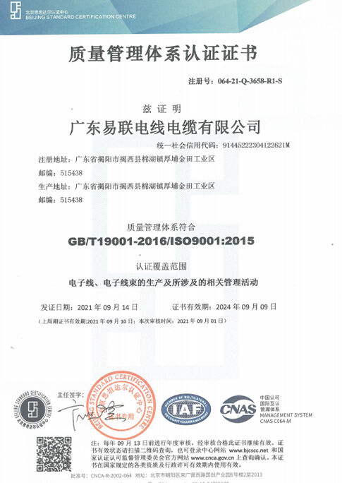 Certificates