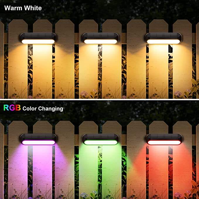 high luminous decoration outdoor staircases waterproof Solar wall lamp entrance courtyard lighting manufacture