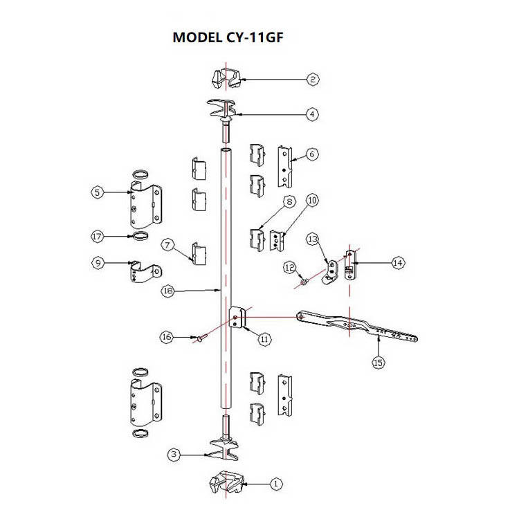 Container Door Locking Parts and Accessories supplier