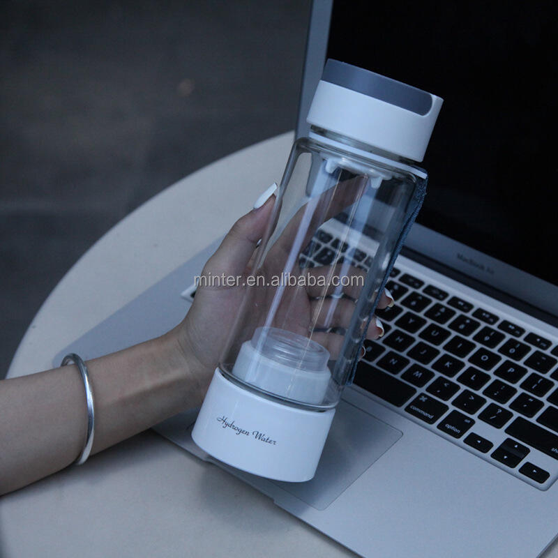 Wholesale hydrogen oxygen separation water cup  high concentration electrolytic hydrogen enriched water bottle supplier