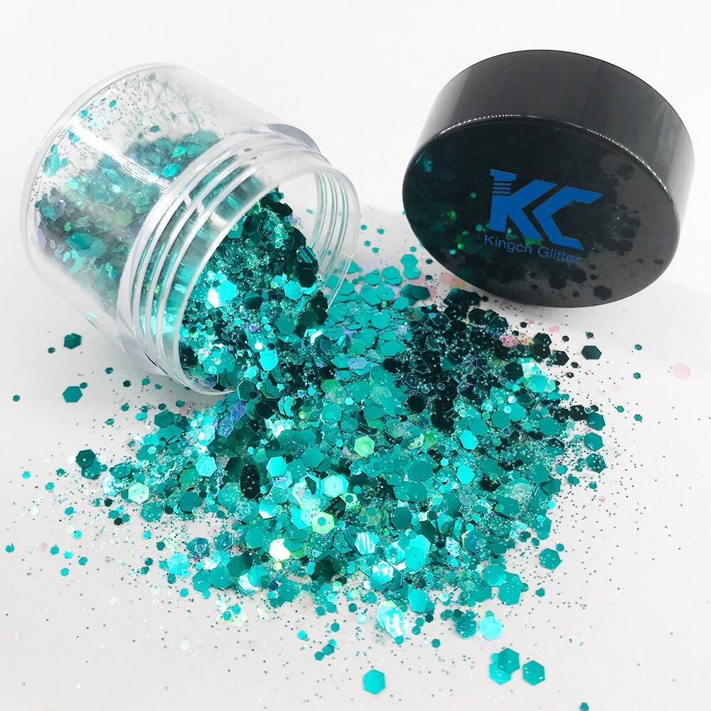 Glitter manufacturers 1kg bag bulk glitter powder kg used for tumbler cups factory