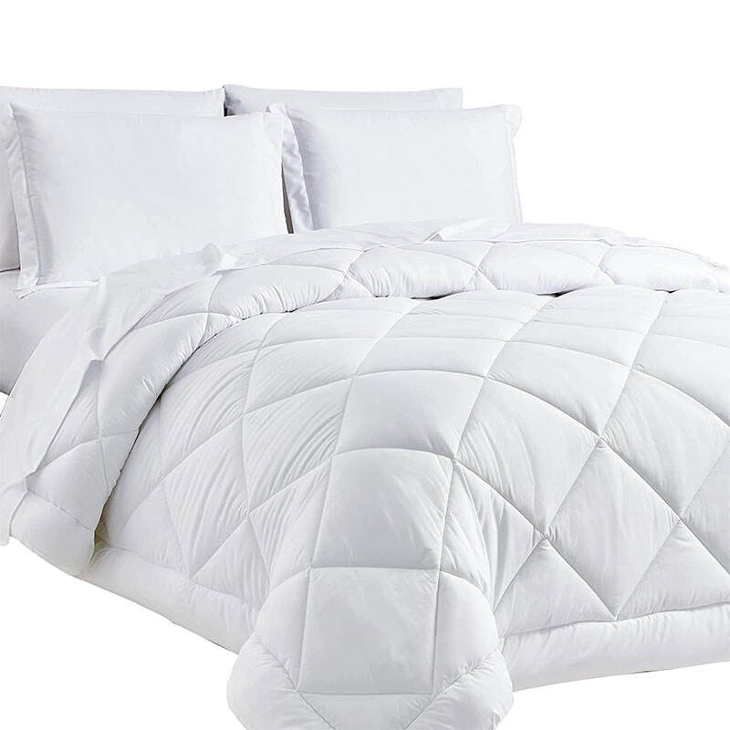 Buyer designer home use 3-piece luxury comforter quilted bedding set manufacture