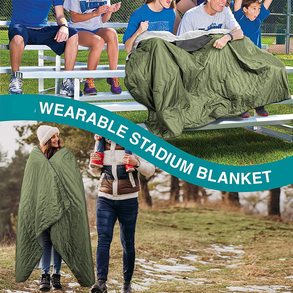 Large Waterproof Windproof Stadium Blanket camping blanket outdoor for Sports, Picnic, Park details