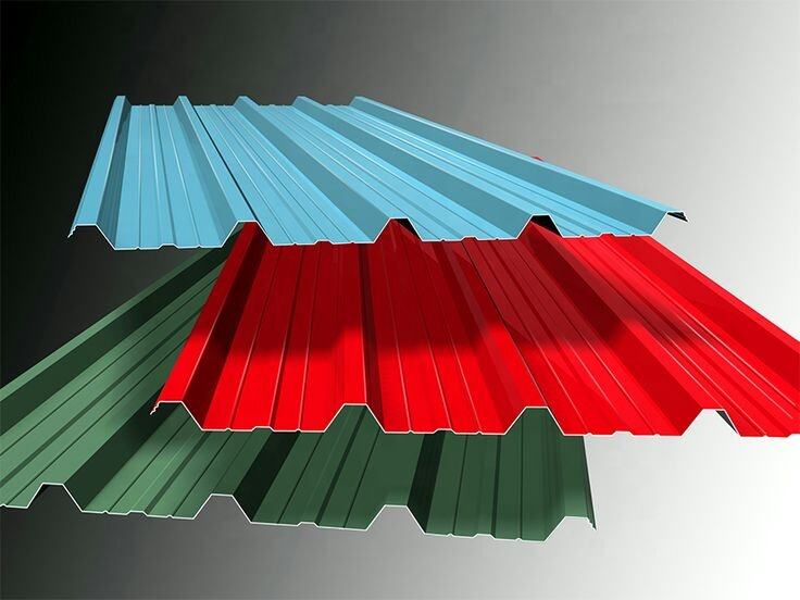 Hot sales products IBR corrugated roofing sheets galvanized color coated roof plates factory