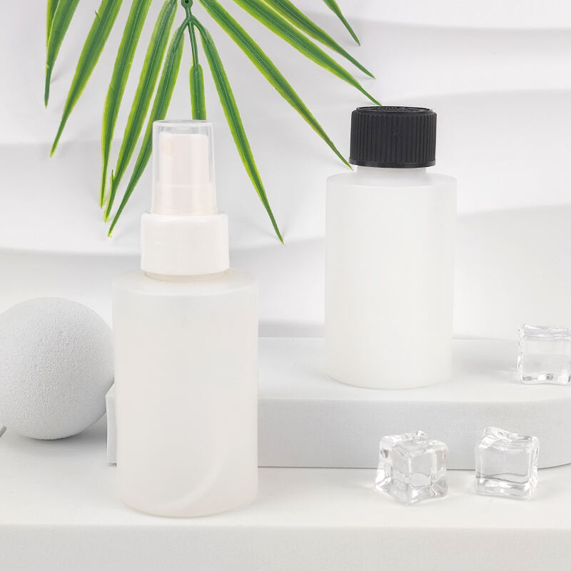 HDPE 100ml cosmetics spray plastic bottles