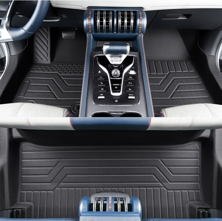 Interior Accessories Atto 3 Floor Mats Car Floor Liner Foot Pad Car Carpet Tpe Foot Mat For Byd Atto 3 Yuan Plus manufacture