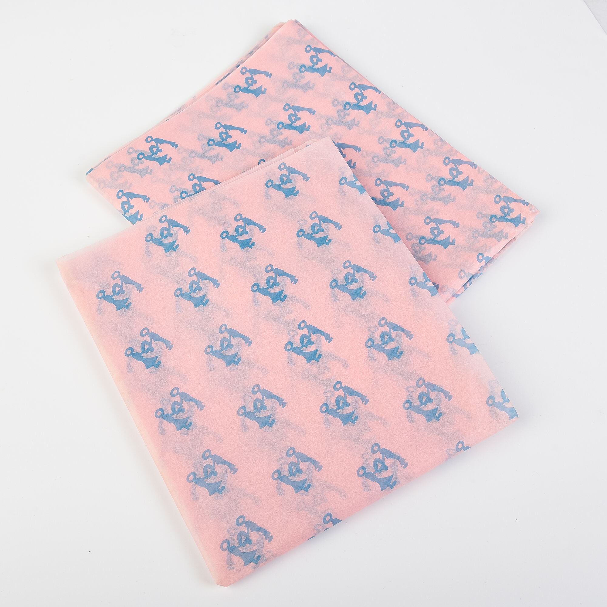 Custom Logo Printed Eco Friendly Recycled Recyclable Clothing Wax Tissue Warping Paper supplier