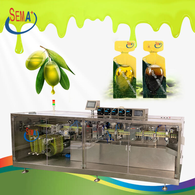 Automatic 10ml liquid plastic ampoule forming filling machine olive oil filling sealing machine