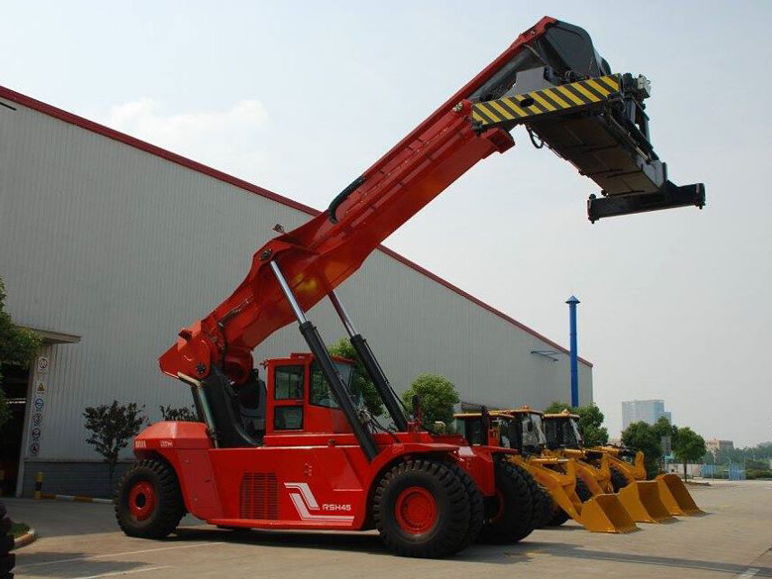 Heli Diesel Forklift SRSH4528-VO2 45ton Electric Reach Truck with Spare Parts for Sale details